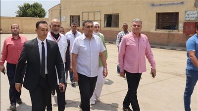 محافظ القليوبية يتفقد مجزر 