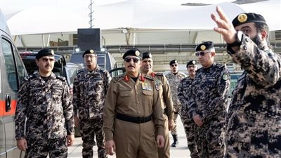 مدير الأمن العام السعودى يتفقد قوات أمن الحج لرفع مستوى الجاهزيه فى المشاعر المقدسه