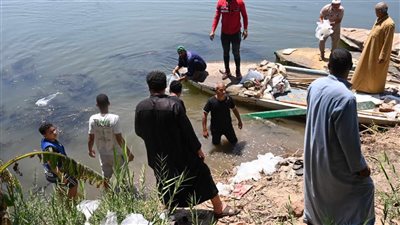إطلاق مليون زريعة لأسماك البلطي النيلي بقرية ميت بدر حلاوة 