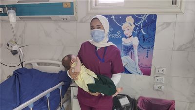 إنقاذ رضيع من جلطة بالمخ في عملية طبية دقيقة بمستشفى بلبيس المركزي