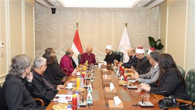 وزير الأوقاف يستقبل وفد الكنيسة الأسقفية الأنجليكانية بمصر للتهنئة بعيد الأضحى