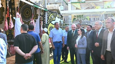 محافظ البحيرة تتفقد شادر اللحوم البلدية بدمنهور
