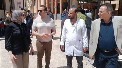 وكيل صحة البحيرة ومدير عام التأمين الصحي يتفقدان مستشفى رشيد المركزي لمتابعة جودة الخدمات الصحية