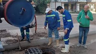 انتشار فرق طوارئ مياه شرب الإسكندرية بالمناطق الحيوية