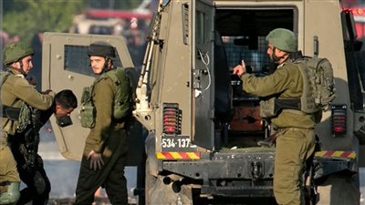 الإحتلال الإسرائيلي يعتقل 5 فلسطينيين من نابلس