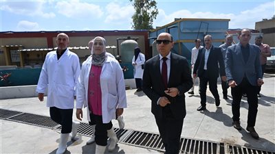 محافظ الغربية يتفقد مجزر شبشير الحصة ويعلن الذبح المجاني للمواطنين