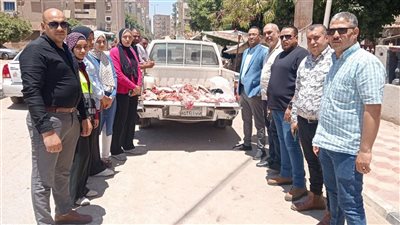 ضبط 97 كيلو لحوم ودواجن غير صالحة للاستهلاك بالفيوم 