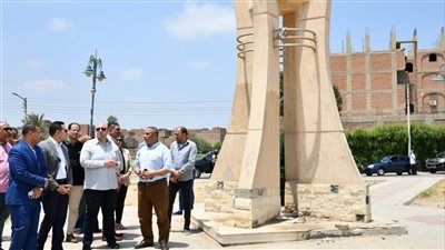 محافظ الفيوم يتفقد تطوير ورفع كفاءة عدد من الميادين والمداخل الرئيسية بالمحافظة