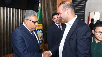 محافظ الدقهلية يستقبل المهنئين بعيد الأضحى المبارك 