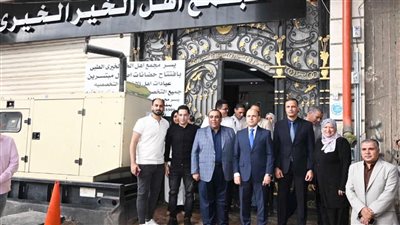 محافظ الغربية يشارك الأيتام وكبار السن فرحة العيد ويوزع هدايا الرئيس