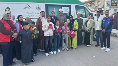 وكيل صحة شمال سيناء يشارك الأهالي صلاة العيد ويتابع مبادرات 