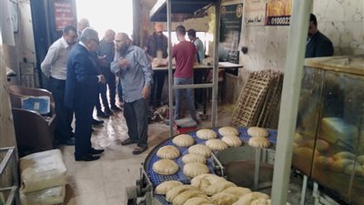 محافظ الدقهلية يتابع جودة الخبز المدعم بمخبز المحافظة في المنصورة