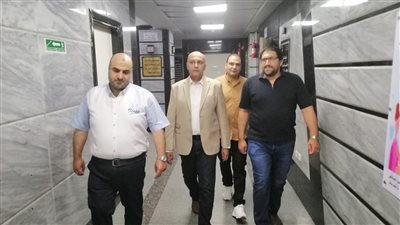 وكيل صحة الغربية يتفقد المجمع الطبي النموذجي في عيد الأضحي