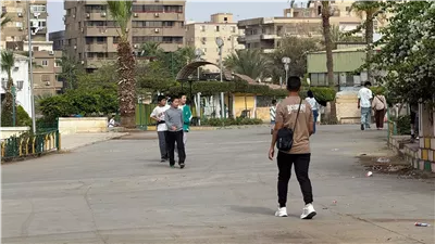 إقبال ملحوظ من المواطنين على الحديقة الدولية في أول أيام عيد الأضحى