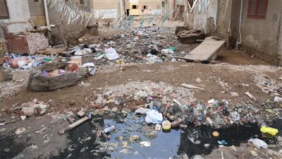 محافظ المنوفية يتفقد شكوى أهالي مساكن سوق الأحد بمنوف| صور