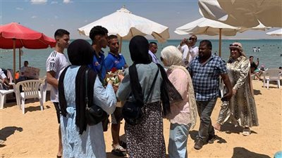 طقس صيفي وإقبال متوسط على الشواطئ بالإسماعيلية