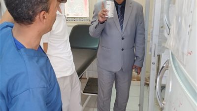 ​وكيل صحة المنيا يتفقد وحدة الحوارتة ومستشفى الصدر لمتابعة سير العمل