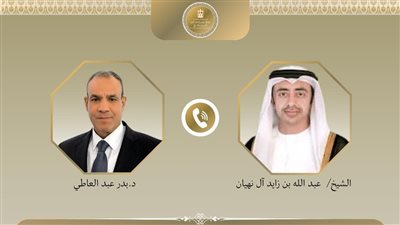  وزير الخارجية ونظيره الإماراتي يبحثان العلاقات الثنائية والتطورات الإقليمية