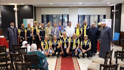بعثة حج الجمعيات الأهلية تحتفل بنجاح الموسم وتكرم فرق العمل.. صور