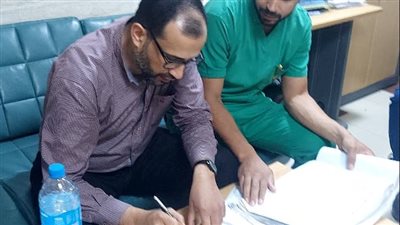 مرور مفاجئ على مستشفى طاميه المركزى بالفيوم 