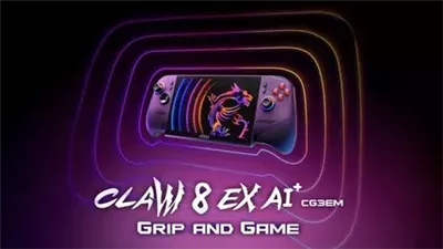  MSI Claw 8 EX AI+ يصل في يونيو بسعر مرتفع