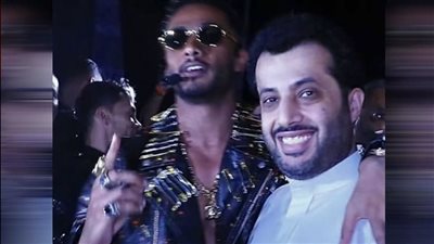 محمد رمضان يرد على تصريحات تركي آل الشيخ: كل اللي اتقال إشاعات الأسد و7Dogs اخوات