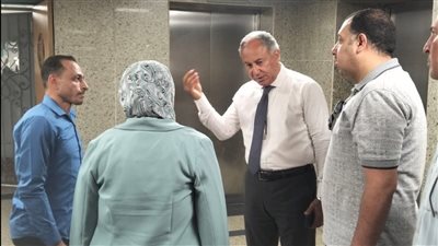 وكيل صحة الجيزة يوجّه بسرعة إنهاء تطوير الرعاية المركزة بمستشفى 