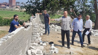 البحيرة تواصل إزالة التعديات علي الأراضي الزراعية وأملاك الدولة