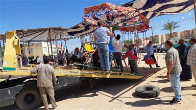 حملات مكثفة بالعاشر من رمضان لإزالة الإشغالات وضبط مخالفات