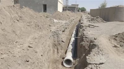 حق الرد انتهاء الصرف الصحى لقرية «الطرحة» نهاية العام 