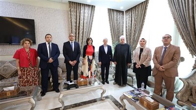  القائم بعمل وكيل الأزهر يستقبل المرشح الروماني لمنصب الأمين العام للمنظمة الدولية للفرنكوفونية 