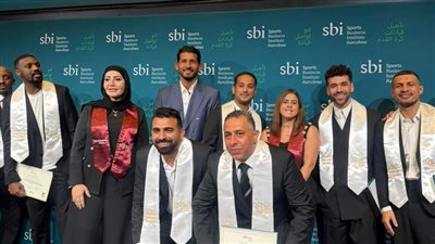 حجازى والسعيد وطارق والحاوي .. نجوم مصر يحتفلون بتخرج دفعة ماجستير إدارة كرة القدم