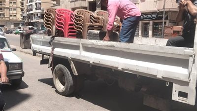 رفع 1362حالة إشغال طريق مخالف بمحافظة البحيرة