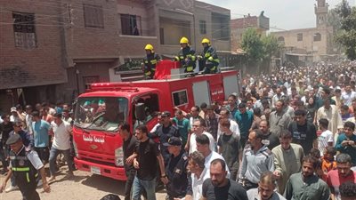جنازة مهيبة لشهيد الواجب أحمد البحيري في البحيرة