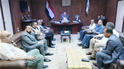 وكيل الشباب والرياضة يجتمع  بالصحفيين بالغربية 