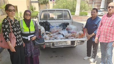 ضبط 235 كيلو دواجن غير صالحة للاستهلاك بالفيوم 