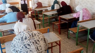 انتظام امتحانات  الشهادة الإعدادية في يومها الثاني بالغربية