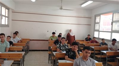 انتظام امتحانات الشهادة الإعدادية في يومها الثالث بالغربية