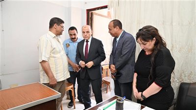 محافظ الغربية يواصل جولاته المفاجئة لمتابعة الخدمات بالمراكز التكنولوجية
