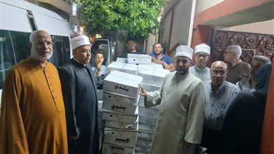 بـ115 كرتونة.. «أوقاف البحيرة» تتسلم الدفعة الأولى من لحوم الأضاحي