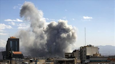 سماع دوي انفجارات في ضواحي طهران شرقي العاصمة الإيرانية