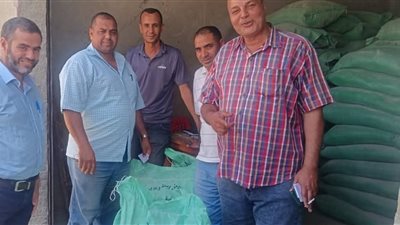 التموين تضبط كميات من العلف غير مدعومة بفواتير في البحيرة