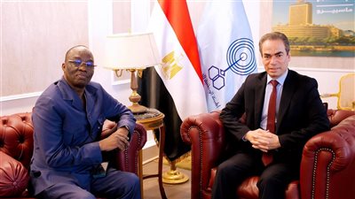 المسلماني يستقبل رئيس اتحاد التلفزة الأفريقي لبحث تعزيز التعاون الإعلامي القاري