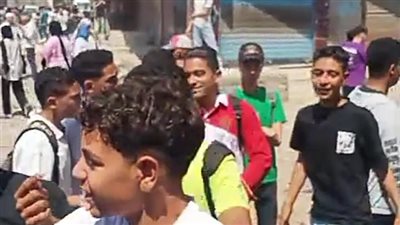 ارتياح بين طلاب إعدادية البحيرة لسهولة الهندسة