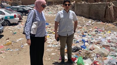 العثور على نفايات طبية خطرة فى منطقة المسلة بالفيوم 