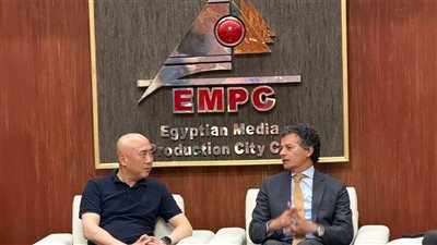 مدينة الإنتاج الإعلامي تستقبل رئيس مجموعة 