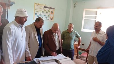 وكيل زراعة البحيرة يتفقد الجمعيات الزراعية بمركز المحمودية 