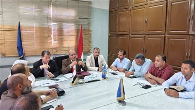 زراعة البحيرة تعقد إجتماعًا لمناقشة بدء دورة الحصر الحيازى 