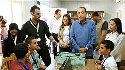 رئيس الوزراء يتفقد منتزه إدكو الدولي