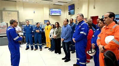 مدبولي يتفقد مواقع إنتاج الغاز الطبيعي بغرب الدلتا العميقة